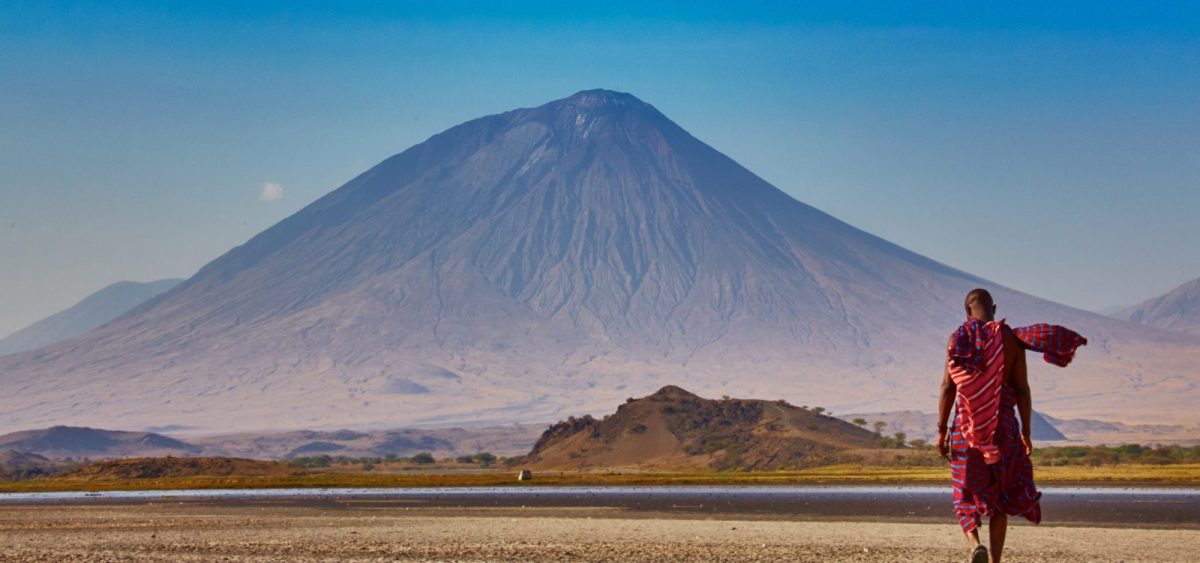 Ol Doinyo Lengai Mountain Lake Natron Tanzania